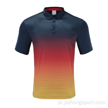 Camisa polo masculina Dry Fit Rugby